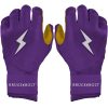 PREMIUM PRO Long Cuff Batting Gloves - Purple